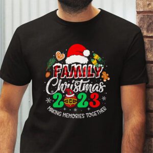 Family Christmas 2023 Matching Squad Santa Elf Funny Xmas T Shirt 2
