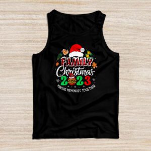 Family Christmas 2023 Matching Squad Santa Elf Funny Xmas Tank Top