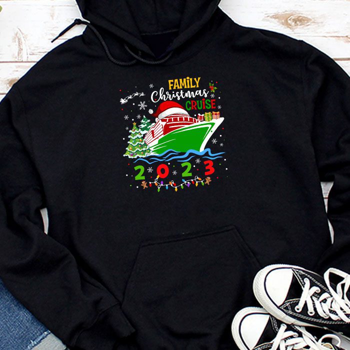 Family-Christmas-Cruise-2023-Merry-Cruisemas-Boat-Trip-Xmas-Hoodie Family Christmas Cruise 2023 Merry Cruisemas Boat Trip Xmas Hoodie