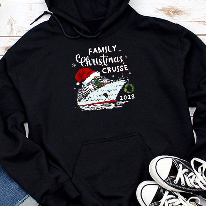 Family-Christmas-Cruise-2023-Merry-Cruisemas-Boat-Trip-Xmas-Hoodie Family Christmas Cruise 2023 Merry Cruisemas Boat Trip Xmas Hoodie