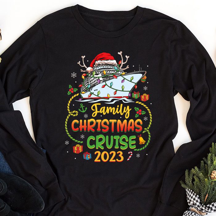 Family-Christmas-Cruise-2023-Merry-Cruisemas-Boat-Trip-Xmas-Longsleeve-Tee-1 Family Christmas Cruise 2023 Merry Cruisemas Boat Trip Xmas Longsleeve Tee 1 1