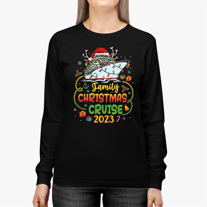 Family-Christmas-Cruise-2023-Merry-Cruisemas-Boat-Trip-Xmas-Longsleeve-Tee-2 Family Christmas Cruise 2023 Merry Cruisemas Boat Trip Xmas Longsleeve Tee 2 1