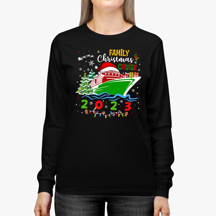 Family-Christmas-Cruise-2023-Merry-Cruisemas-Boat-Trip-Xmas-Longsleeve-Tee-2 Family Christmas Cruise 2023 Merry Cruisemas Boat Trip Xmas Longsleeve Tee 2 2