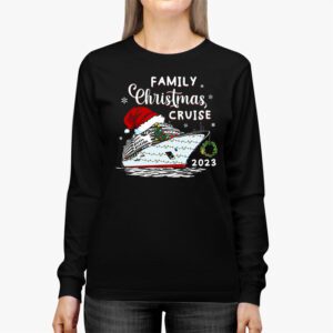 Family Christmas Cruise 2023 Merry Cruisemas Boat Trip Xmas Longsleeve Tee 2 Family Christmas Cruise 2023 Merry Cruisemas Boat Trip Xmas Longsleeve Tee 2 4