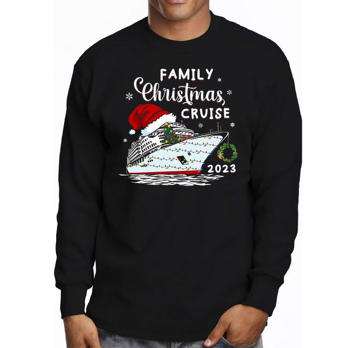 Family-Christmas-Cruise-2023-Merry-Cruisemas-Boat-Trip-Xmas-Longsleeve-Tee-3 Family Christmas Cruise 2023 Merry Cruisemas Boat Trip Xmas Longsleeve Tee 3 4