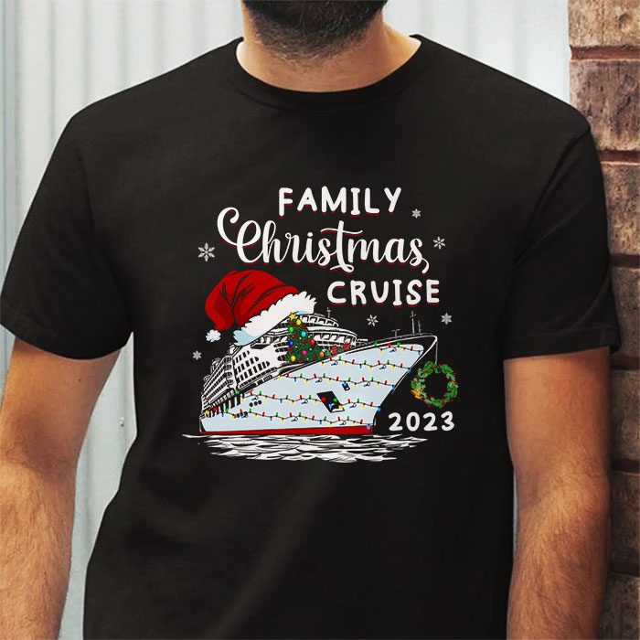 Family-Christmas-Cruise-2023-Merry-Cruisemas-Boat-Trip-Xmas-T-Shirt-2 Family Christmas Cruise 2023 Merry Cruisemas Boat Trip Xmas T Shirt 2 4