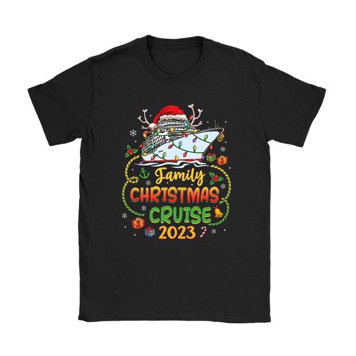 Family-Christmas-Cruise-2023-Merry-Cruisemas-Boat-Trip-Xmas-T-Shirt Family Christmas Cruise 2023 Merry Cruisemas Boat Trip Xmas T-Shirt
