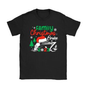 Family Christmas Cruise 2023 Merry Cruisemas Boat Trip Xmas T-Shirt