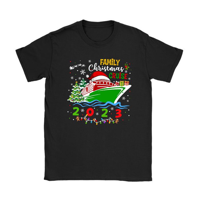 Family-Christmas-Cruise-2023-Merry-Cruisemas-Boat-Trip-Xmas-T-Shirt Family Christmas Cruise 2023 Merry Cruisemas Boat Trip Xmas T-Shirt