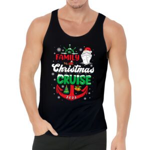 Family Christmas Cruise 2023 Merry Cruisemas Boat Trip Xmas Tank Top 3 3