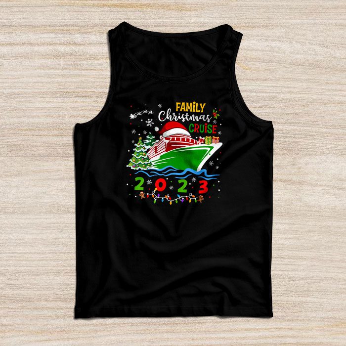 Family-Christmas-Cruise-2023-Merry-Cruisemas-Boat-Trip-Xmas-Tank-Top Family Christmas Cruise 2023 Merry Cruisemas Boat Trip Xmas Tank Top