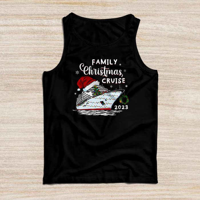 Family-Christmas-Cruise-2023-Merry-Cruisemas-Boat-Trip-Xmas-Tank-Top Family Christmas Cruise 2023 Merry Cruisemas Boat Trip Xmas Tank Top