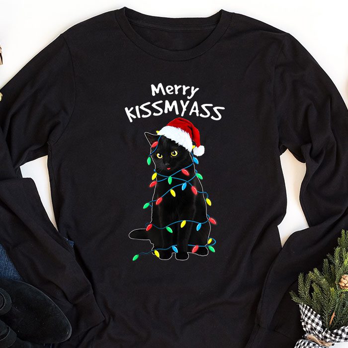 Funny-Black-Cat-Merry-Kissmyass-Xmas-Chritsmas-Longsleeve-Tee-1 Funny Black Cat Merry Kissmyass Xmas Chritsmas Longsleeve Tee 1 1