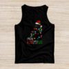 Funny Black Cat Merry Kissmyass Xmas Chritsmas Tank Top