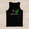 Funny Black Cat Merry Kissmyass Xmas Chritsmas Tank Top