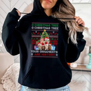 Funny Cats Christmas Shirt Ornaments Pajama Family Cat Lover Hoodie 1 4