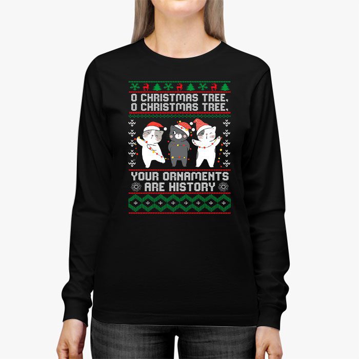 Funny-Cats-Christmas-Shirt-Ornaments-Pajama-Family-Cat-Lover-Longsleeve-Tee-2 Funny Cats Christmas Shirt Ornaments Pajama Family Cat Lover Longsleeve Tee 2 2
