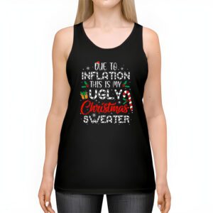 Funny Due to Inflation Ugly Christmas Sweaters For Men Women Tank top 2 1
