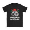 Funny Xmas This Is My It's Too Hot For Ugly Christmas T-Shirt