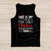 Funny Xmas This Is My It's Too Hot For Ugly Christmas Tank Top