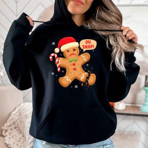 Gingerbread Man Oh Snap Christmas Cookie Costume Baking Team Hoodie 1 1