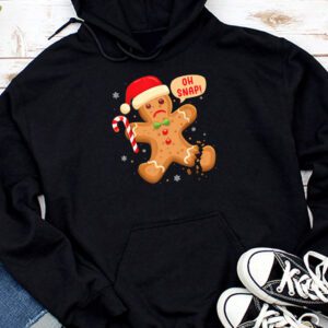 Gingerbread Man Oh Snap Christmas Cookie Costume Baking Team Hoodie