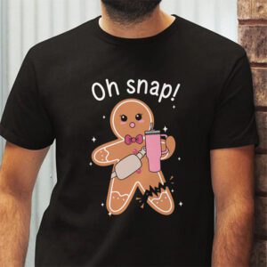 Gingerbread Man Oh Snap Christmas Cookie Costume Baking Team T Shirt 2 2