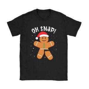 Gingerbread Man Oh Snap Christmas Cookie Costume Baking Team T-Shirt