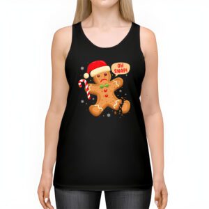 Gingerbread Man Oh Snap Christmas Cookie Costume Baking Team Tank Top 2 1