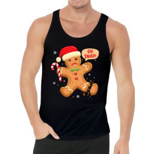Gingerbread Man Oh Snap Christmas Cookie Costume Baking Team Tank Top 3 1