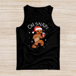 Gingerbread Man Oh Snap Christmas Cookie Costume Baking Team Tank Top