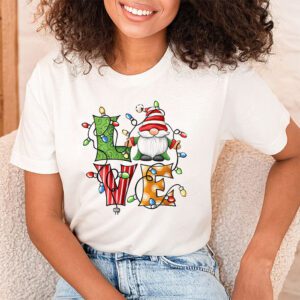 Gnome Christmas Funny Love Christmas Gnomies Xmas Pajama T Shirt 1 3