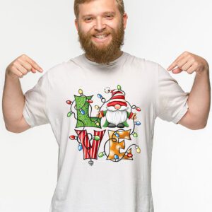 Gnome Christmas Funny Love Christmas Gnomies Xmas Pajama T Shirt 2 3