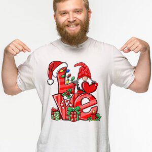 Gnome Christmas Funny Love Christmas Gnomies Xmas Pajama T Shirt 2