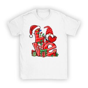 Gnome Christmas Funny Love Christmas Gnomies Xmas Pajama T-Shirt