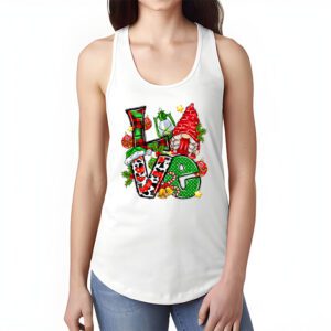 Gnome Christmas Funny Love Christmas Gnomies Xmas Pajama Tank Top 1 4