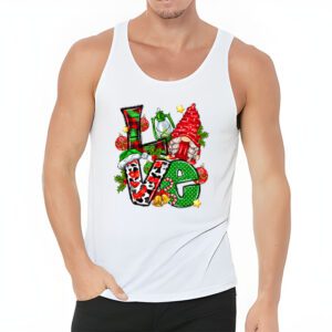 Gnome Christmas Funny Love Christmas Gnomies Xmas Pajama Tank Top 3 4