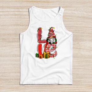 Gnome Christmas Funny Love Christmas Gnomies Xmas Pajama Tank Top