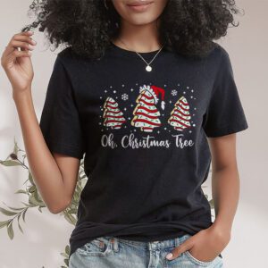 Groovy Oh Christmas Tree Cakes Debbie Becky Jen Cake Lovers T-Shirt 1 Groovy Oh Christmas Tree Cakes Debbie Becky Jen Cake Lovers T Shirt 1