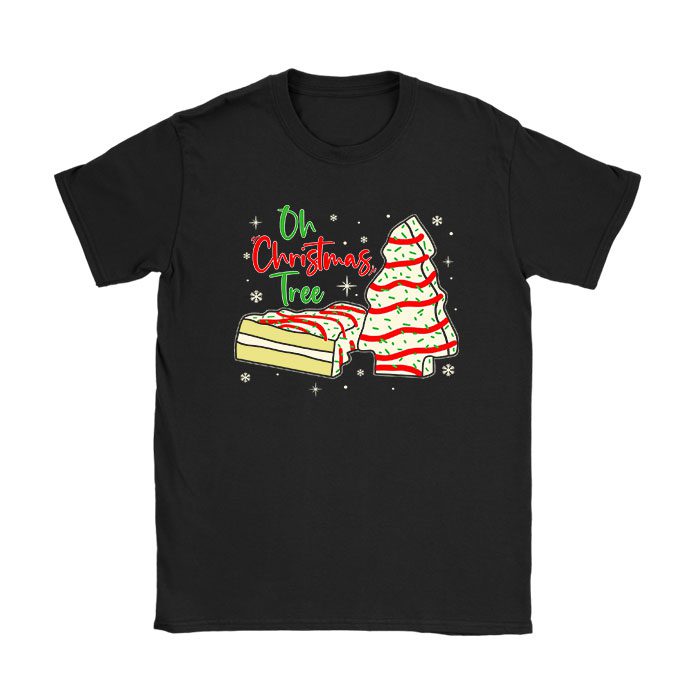Groovy-Oh-Christmas-Tree-Cakes-Debbie-Becky-Jen-Cake-Lovers-T-Shirt Groovy Oh Christmas Tree Cakes Debbie Becky Jen Cake Lovers T-Shirt