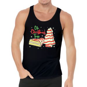 Groovy Oh Christmas Tree Cakes Debbie Becky Jen Cake Lovers Tank Top 3 Groovy Oh Christmas Tree Cakes Debbie Becky Jen Cake Lovers Tank Top 3 3