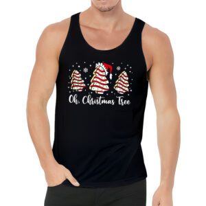 Groovy Oh Christmas Tree Cakes Debbie Becky Jen Cake Lovers Tank Top 3 Groovy Oh Christmas Tree Cakes Debbie Becky Jen Cake Lovers Tank Top 3