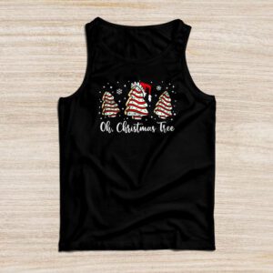 Groovy Oh Christmas Tree Cakes Debbie Becky Jen Cake Lovers Tank Top