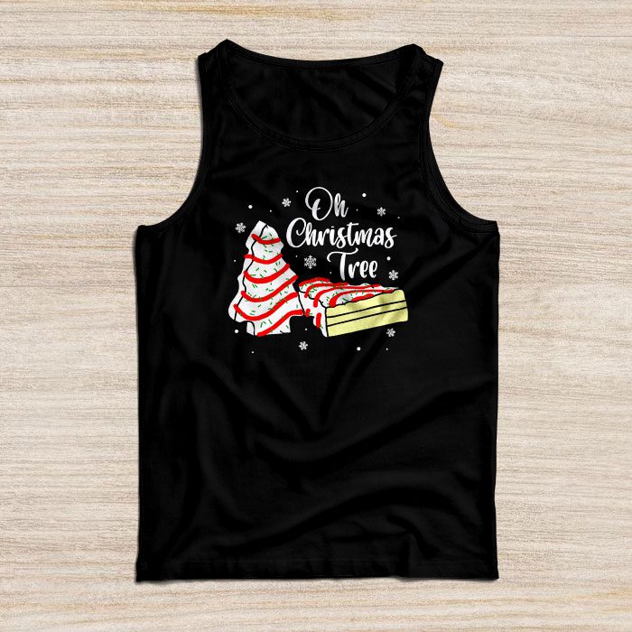 Groovy-Oh-Christmas-Tree-Cakes-Debbie-Becky-Jen-Cake-Lovers-Tank-Top Groovy Oh Christmas Tree Cakes Debbie Becky Jen Cake Lovers Tank Top