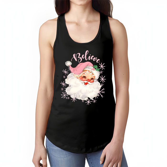 Groovy-Vintage-Pink-Santa-Claus-Believe-Christmas-Women-Kids-Tank-Top-1 Groovy Vintage Pink Santa Claus Believe Christmas Women Kids Tank Top 1 3