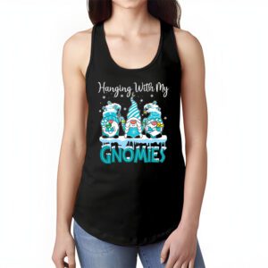 Hanging With My Gnomies Funny Christmas Garden Gnome Gifts Tank Top 1 4