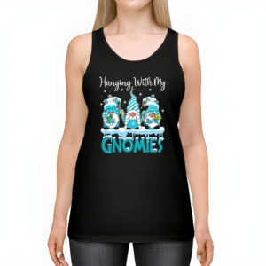 Hanging With My Gnomies Funny Christmas Garden Gnome Gifts Tank Top 2 4