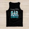 Hanging With My Gnomies Funny Christmas Garden Gnome Gifts Tank Top