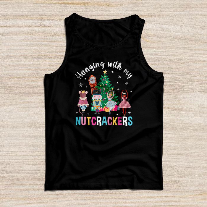 Hanging with My Nutcrackers Squad Christmas Ballet Dance Tank Top