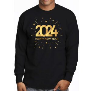 Happy New Year NYE Party 2024 Funny New Years Eve Confetti Longsleeve Tee 3 12